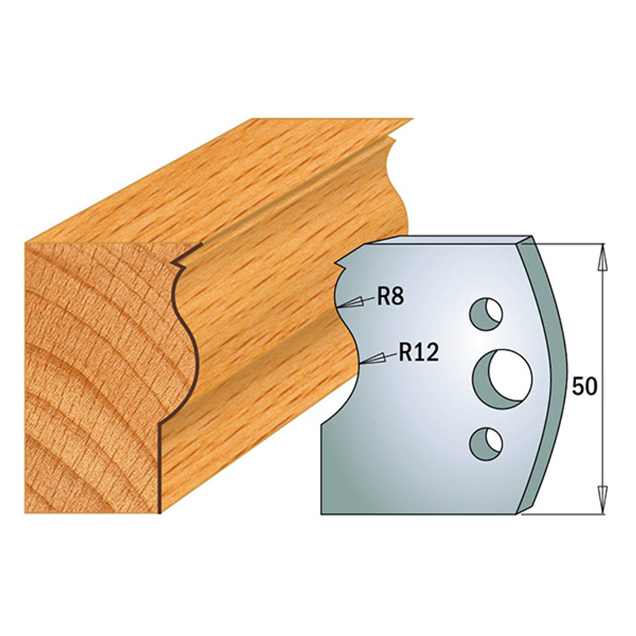 CMT Profile Knives 690.578 Limiters 691.578