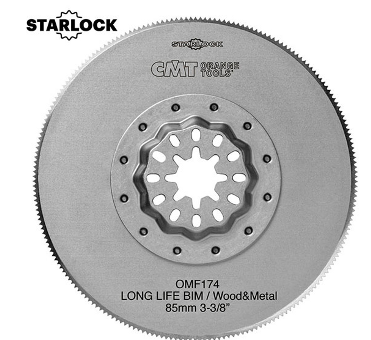 CMT OMF174-X1,85mm (3-3/8") Circular Saw Blade for Wood & Metal. Long Life