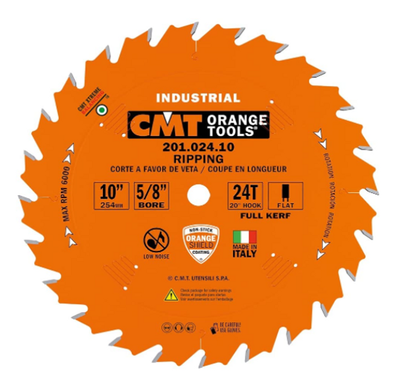 CMT 201.030.12, 12'' + 1/64'', Industrial Ripping Circular Saw Blades