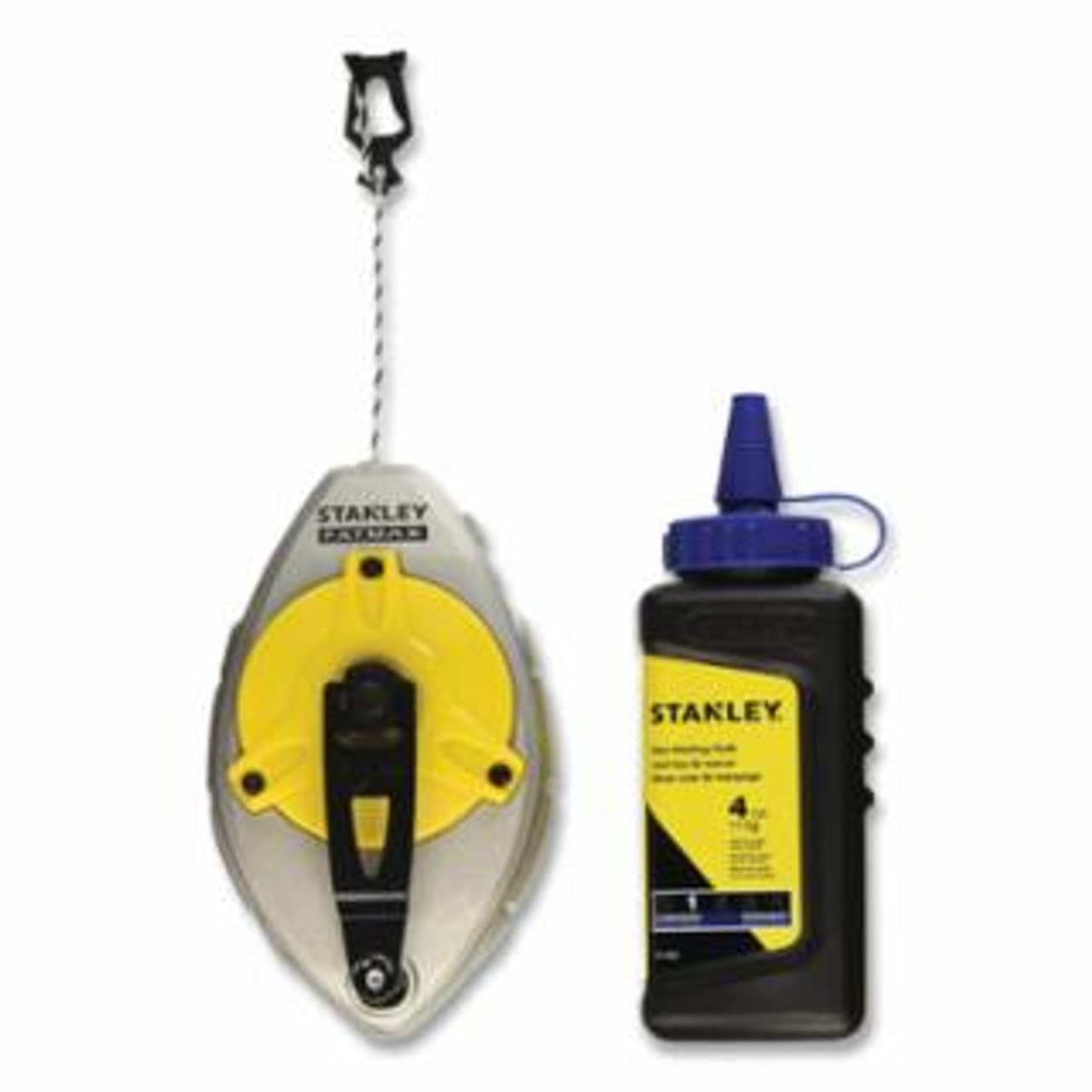 Stanley  FatMax Xtreme Chalk Box, 100 ft, with 4 oz Blue Chalk