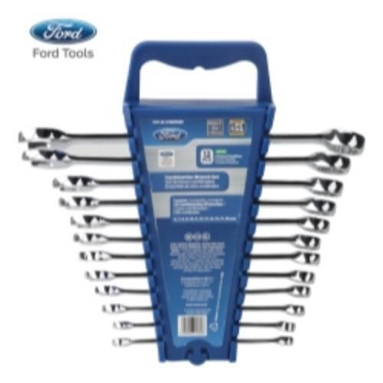 Ford Tool 12 Piece Combination Wrench Metric Set