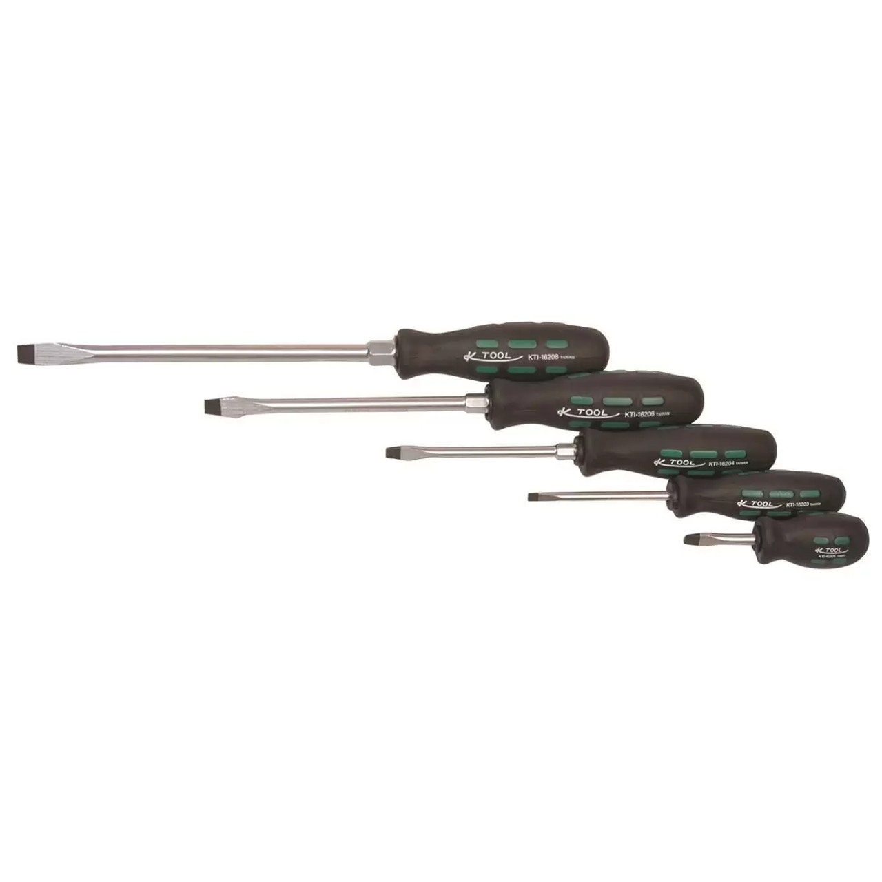 SCREWDRIVER SET SLOTTED 5 PC SET