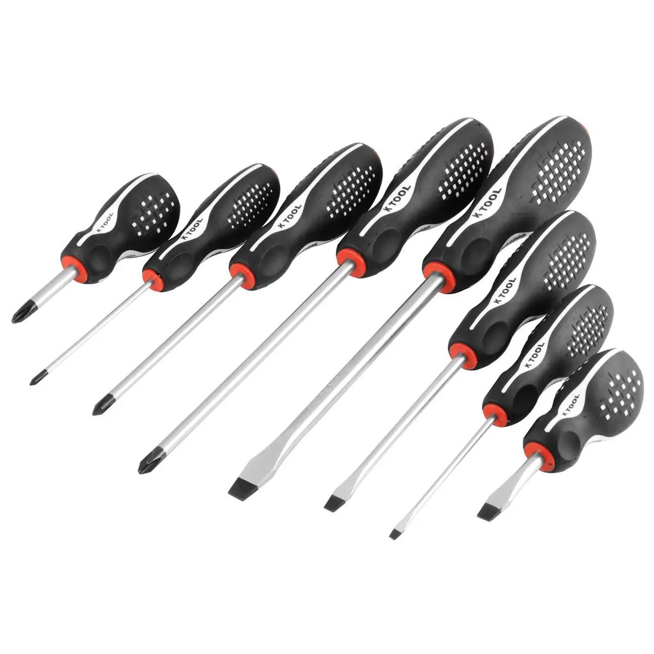 8-Piece Chrome Vanadium Steel Screwdriver Set