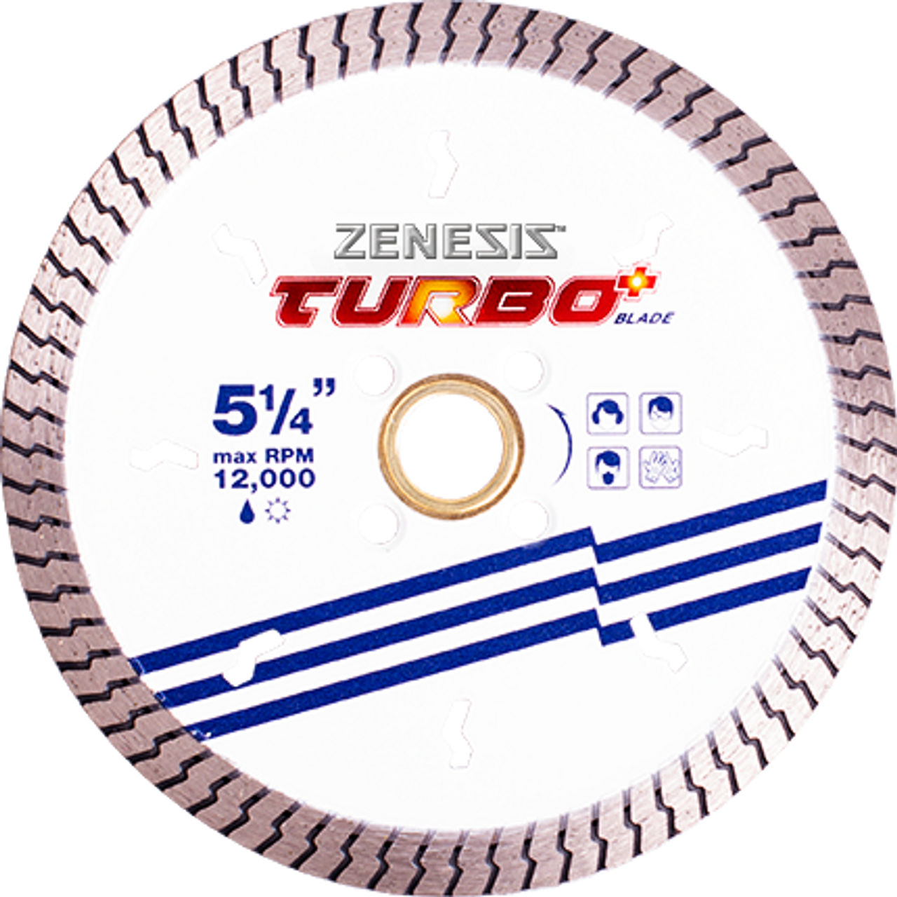 Diamond Vantage 6 x .095 x 7/8-5/8 & 20mm ZENESIS Z-Turbo Blade
