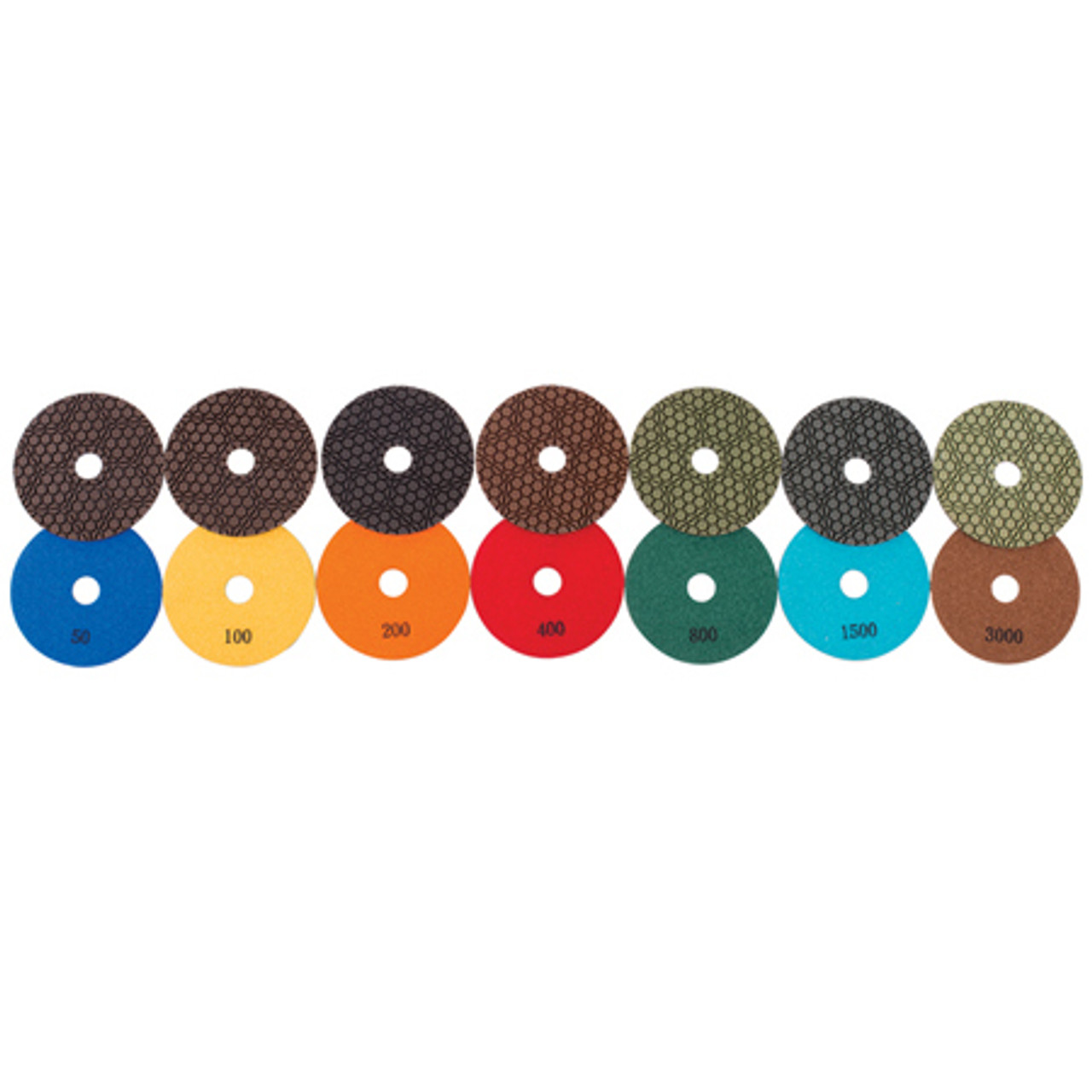 Diamond Vantage 5" Premium Polishing Pad, 50 Grit