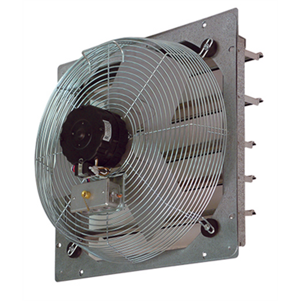 10" Direct Drive Shutter Mounted Exhaust Fan, 3 Speed, 1/12 HP