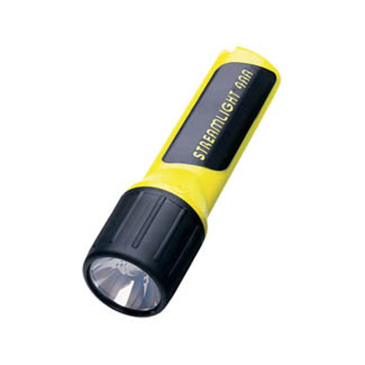 4AA LED Flashlight White LED w/Yellow Body