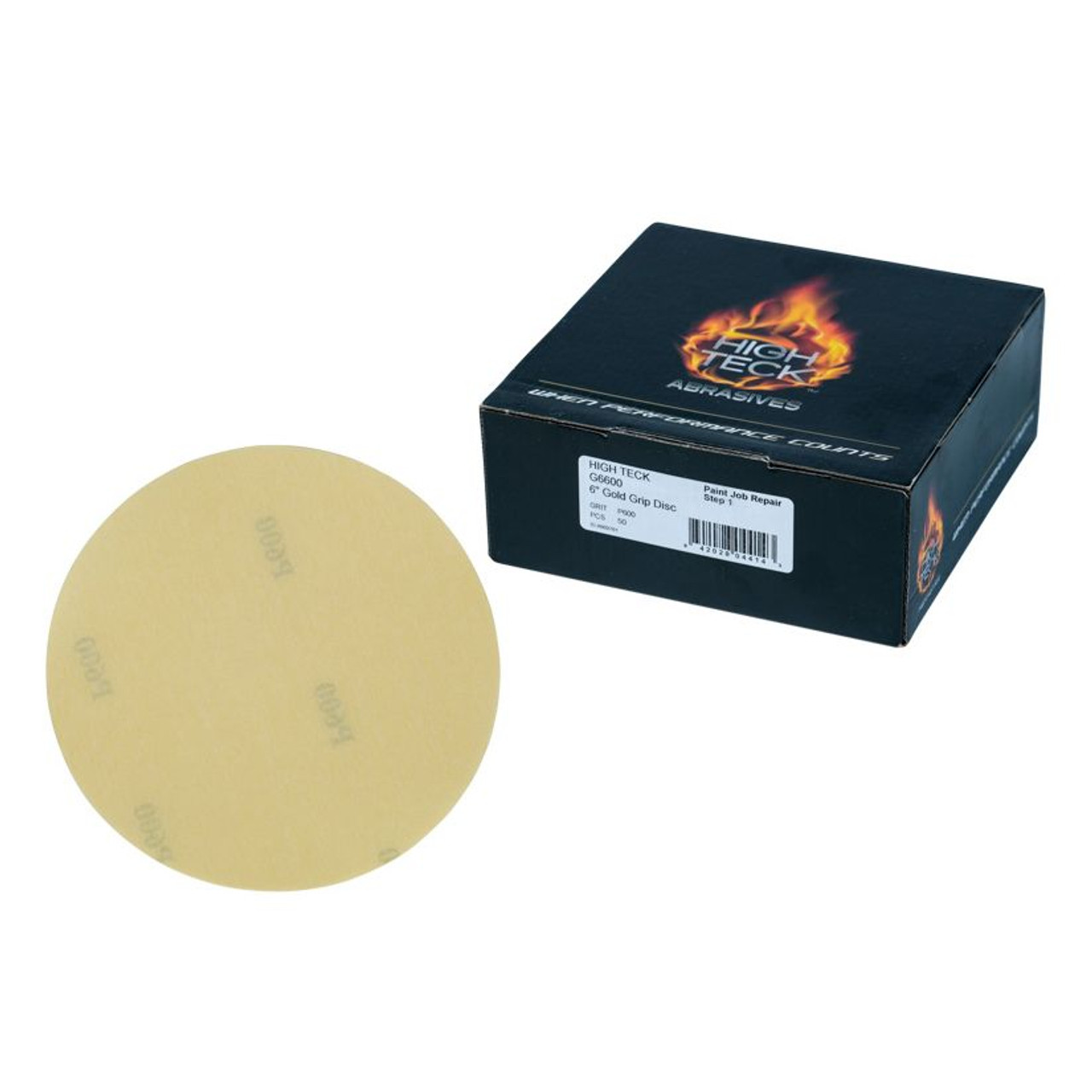 6" Gold Grip Disc - 600 grit