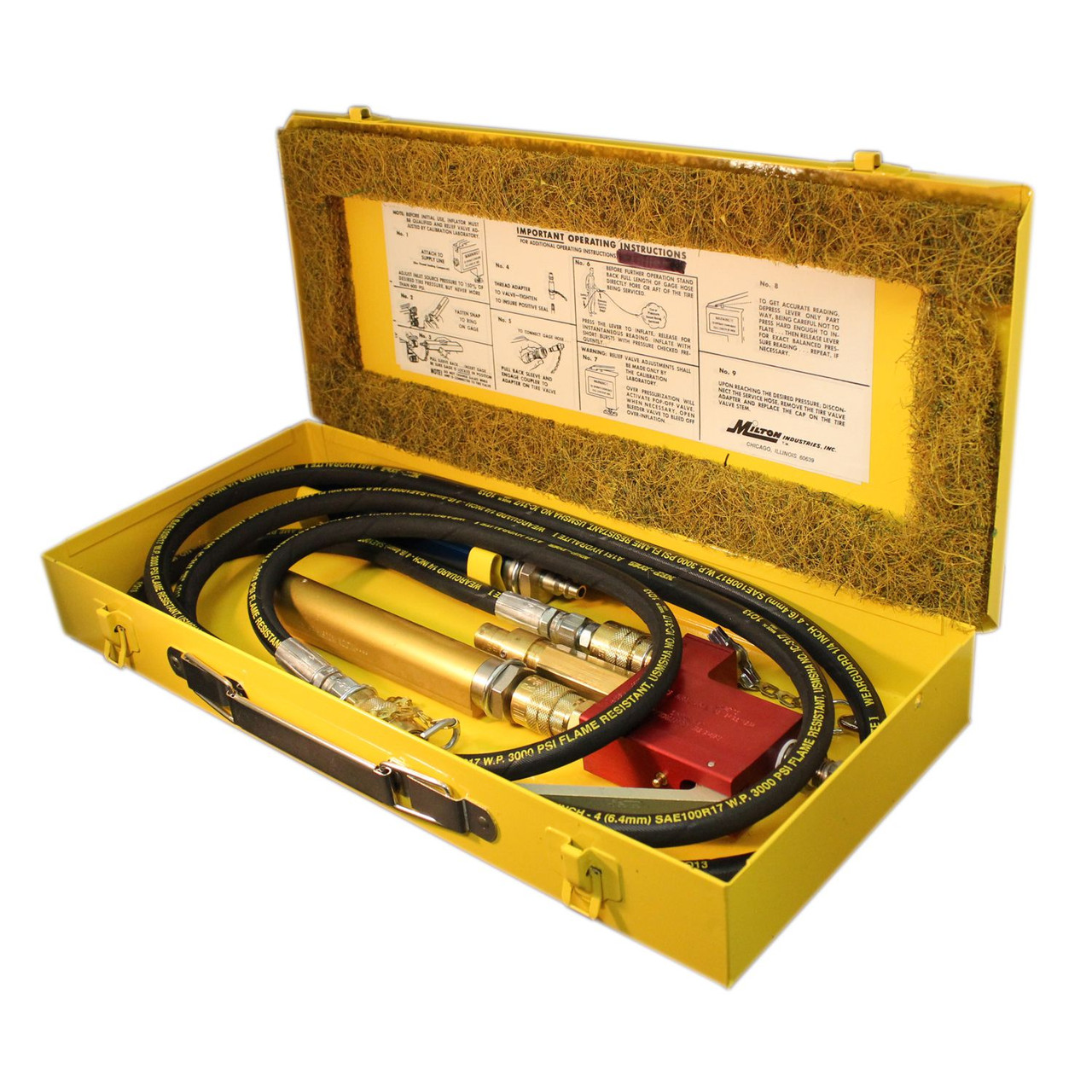 Milton? Commercial High Pressure Inflator Gauge Kit