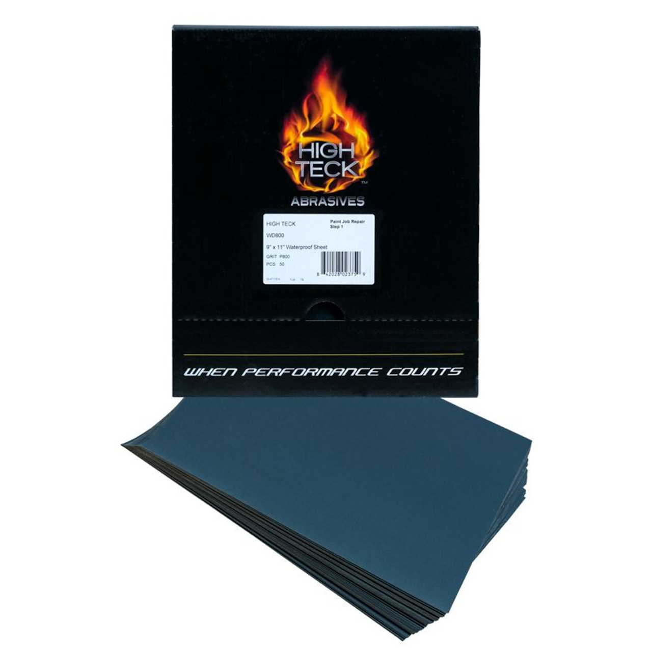 9" x 11" Waterproof Sheet 800 grit