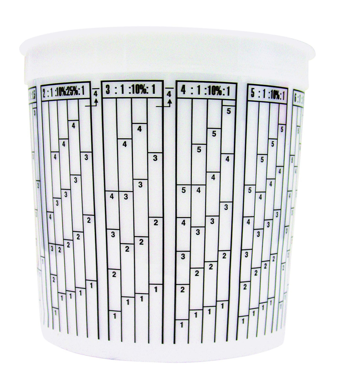 High Teck? MC16L Lid, Polypropylene, For High Teck? 1 pt Mixing Cups