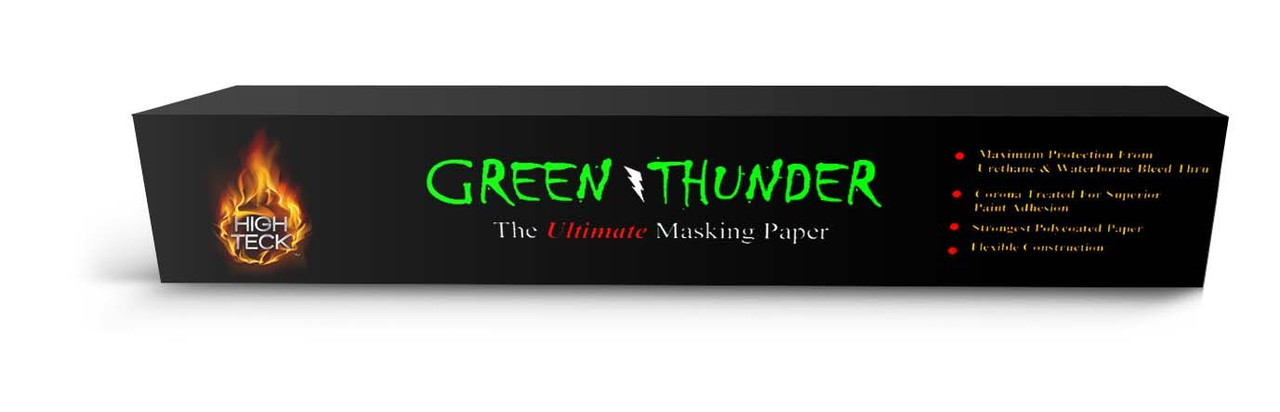 Green Thunder Masking Paper, Weight: 30#, Size: 12" X 500'