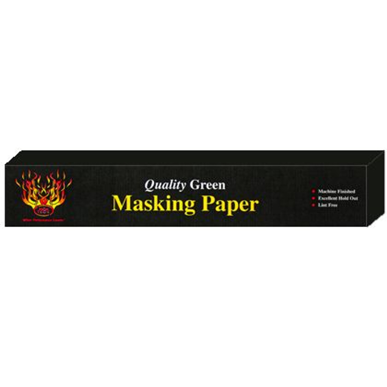 Quality Green Masking Paper, Weight: 35#, Size: 18" X 500'
