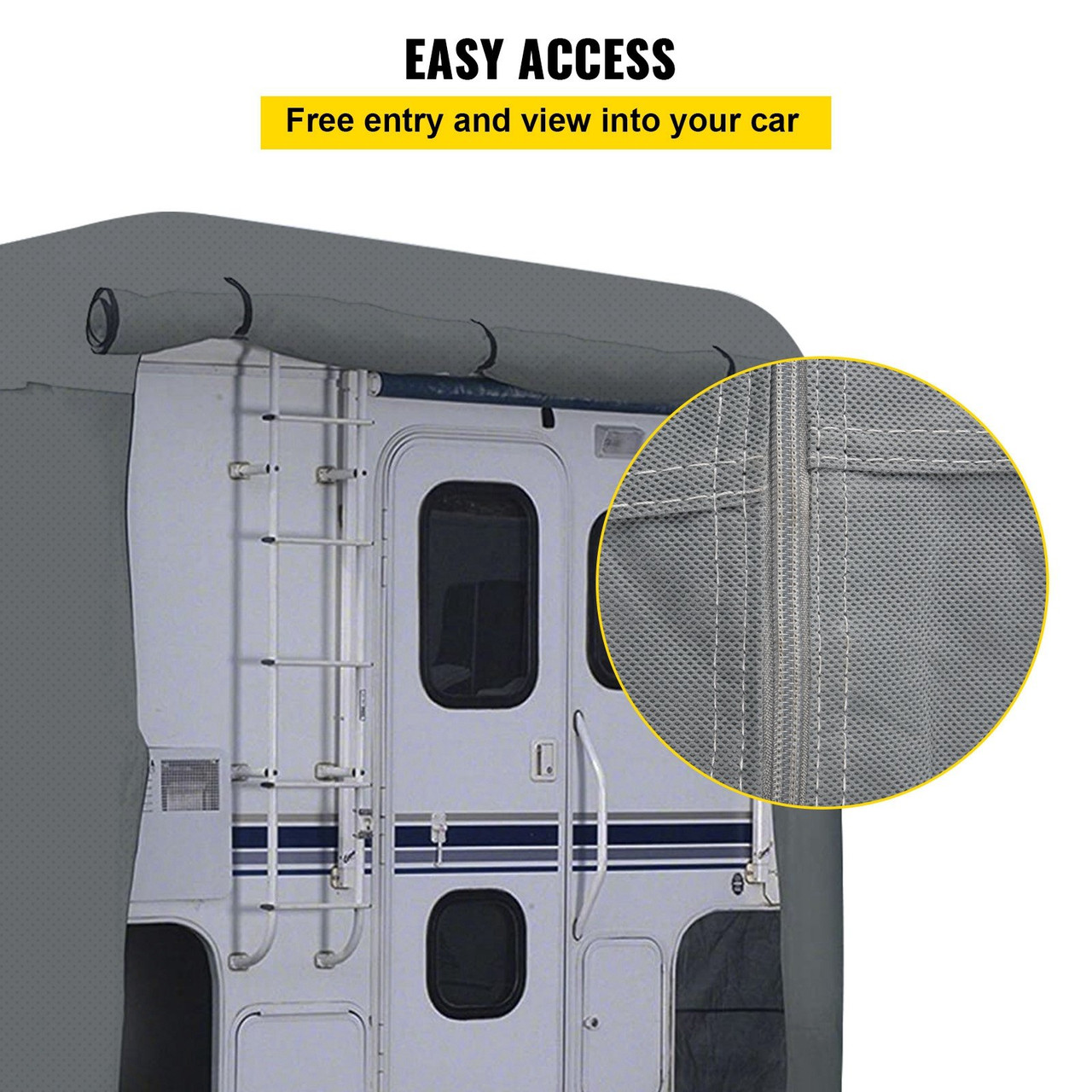Rv Cover Travel Trailer Rv Cover 10'-12' Motorhome Camper Trailer Cover