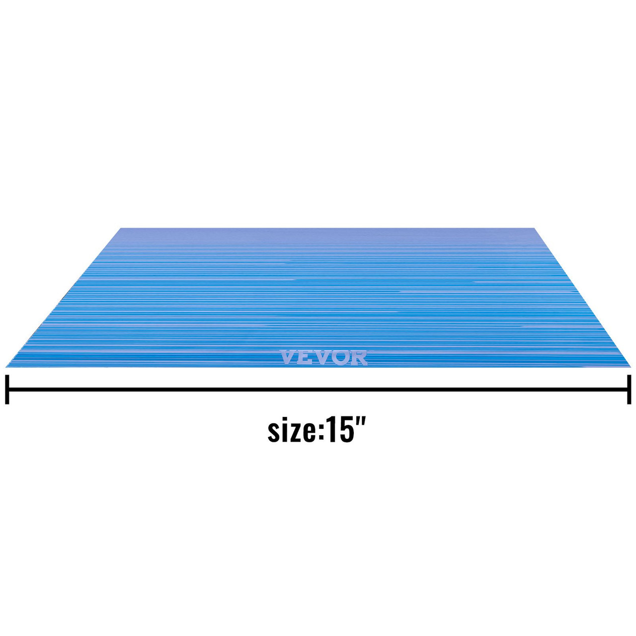 Awning Replacement Fabric Canopy 15' For RV Camper Trailer Ocean Blue Fade 15 ft