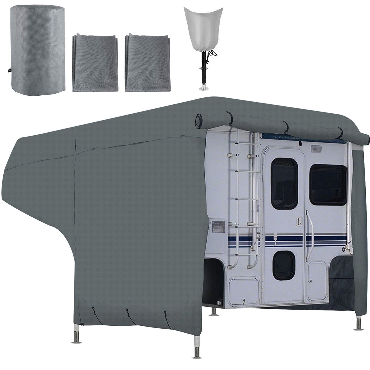 Rv Cover Travel Trailer Rv Cover 8'-10' Motorhome Camper Trailer Cover
