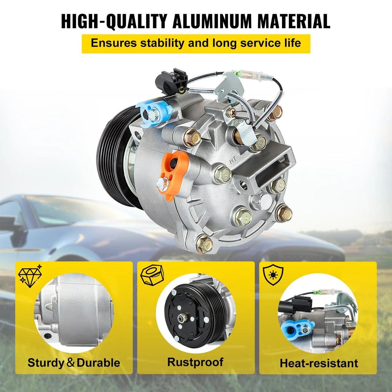 AC Compressor CO 29091C fits 2008 2010 2013 2014 2015 Mitsubishi   &  Outlander Sport  2.0L  3.0L