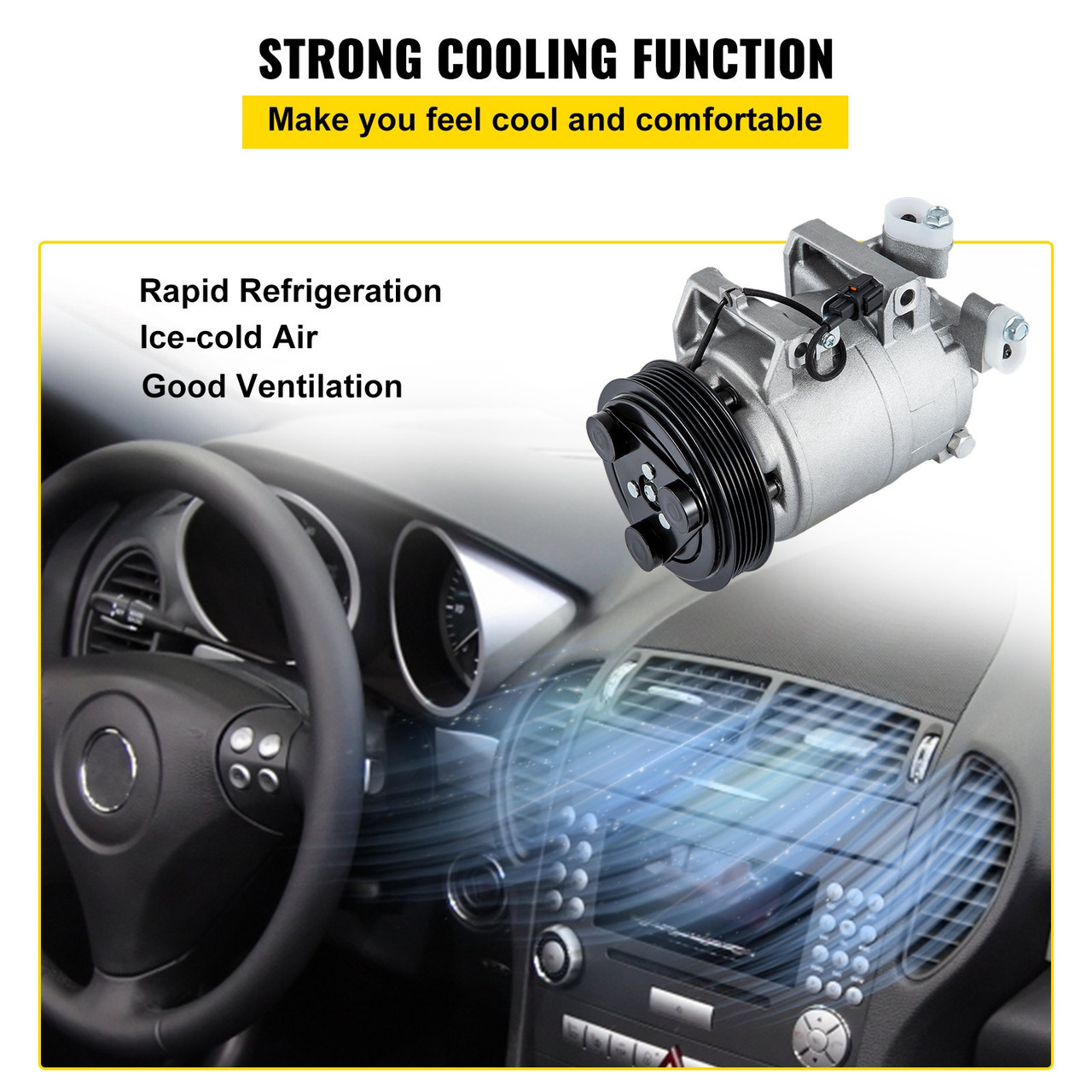 CO 10778JC ( 926008J021 )  for  2002-2006 Nissan Altima 2.5L A/C Compressor