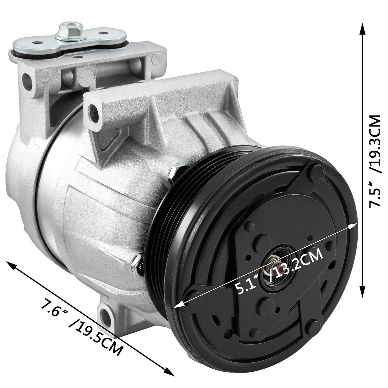 AC A/C Compressor CO 20458C Compatible with Chevrolet Lumina Buick Regal 1996-2001 3.1L 3.4L