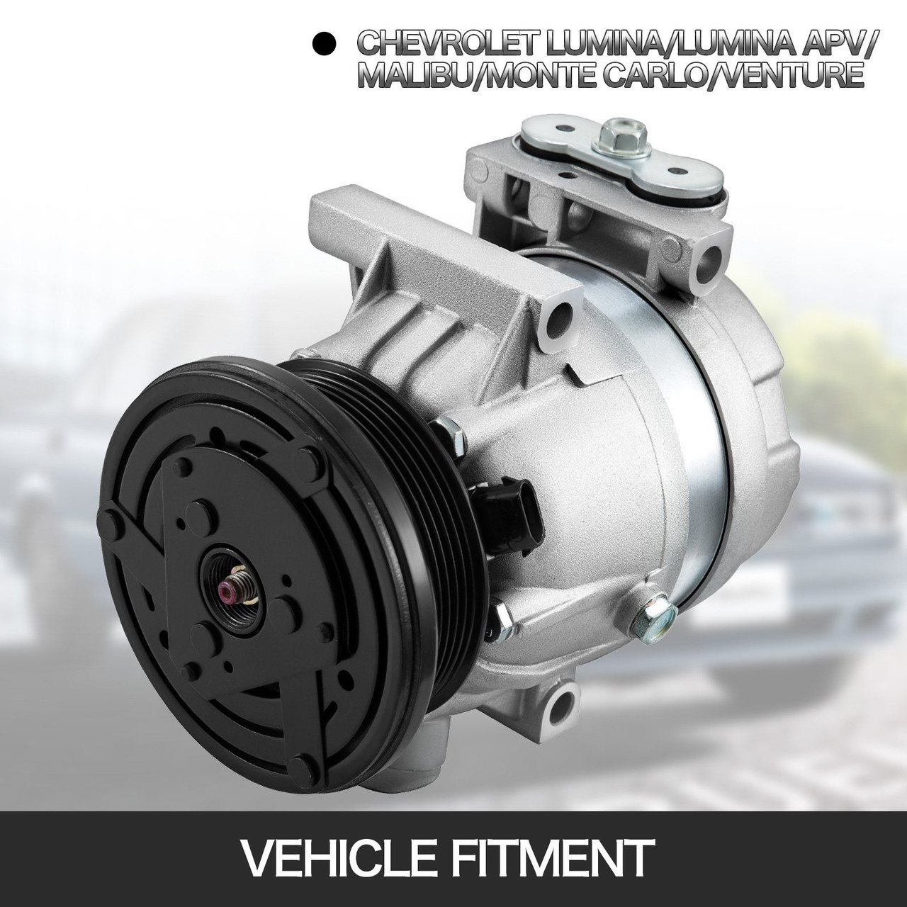 AC A/C Compressor CO 20458C Compatible with Chevrolet Lumina Buick Regal 1996-2001 3.1L 3.4L