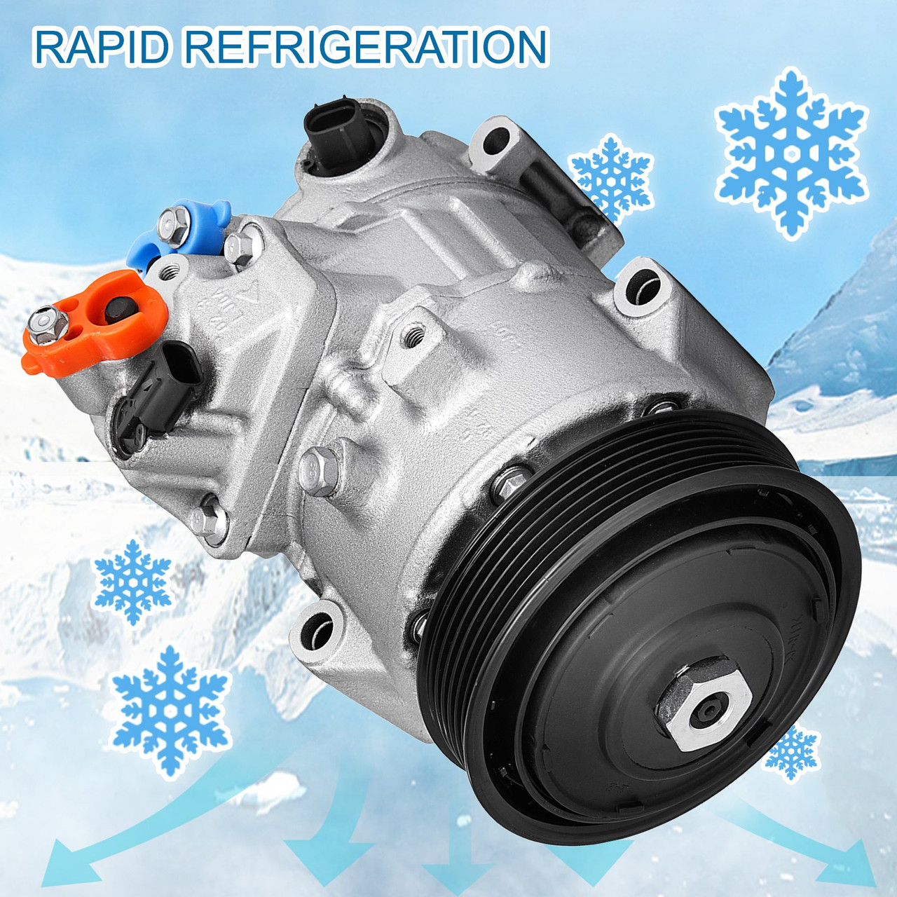 A/C Compressor CO 11303C - 883100R014 for Toyota Camry RAV4