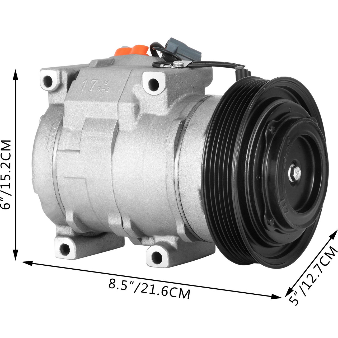 A/C Compressor Fits Acura TL V6 2004-2008 3.2L 3.5L Honda Accord V6 2003-2005 2007 3.0L