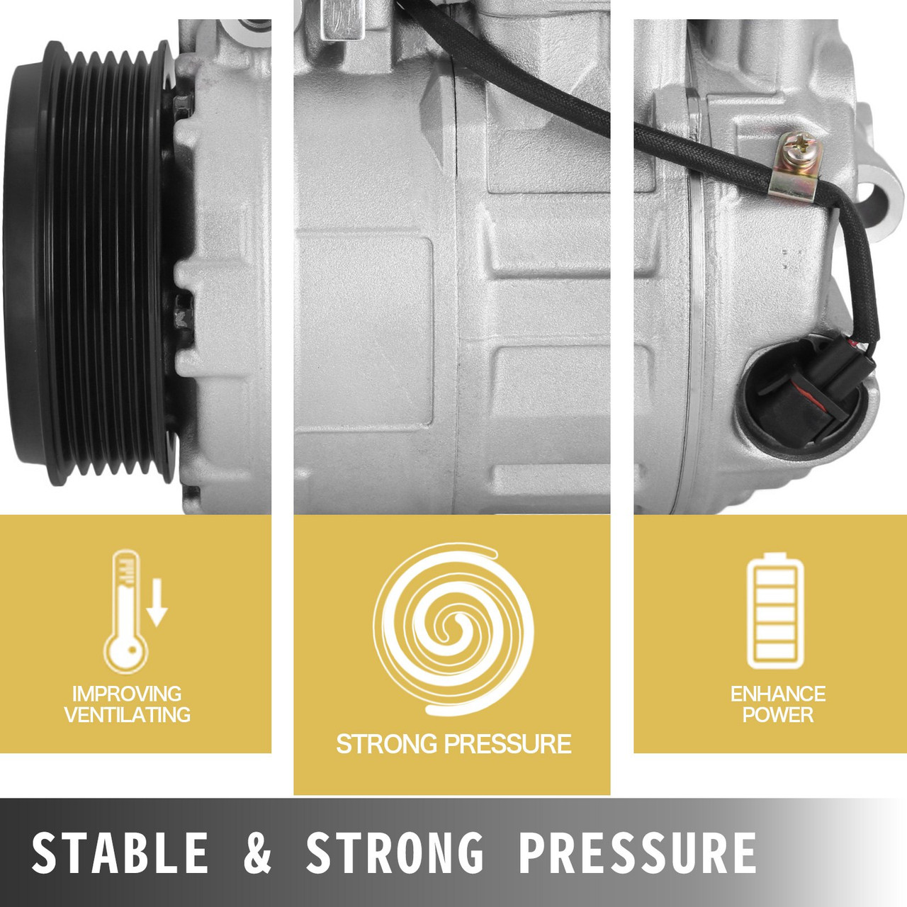 AC Compressor & A/C Clutch For Mercedes-Benz