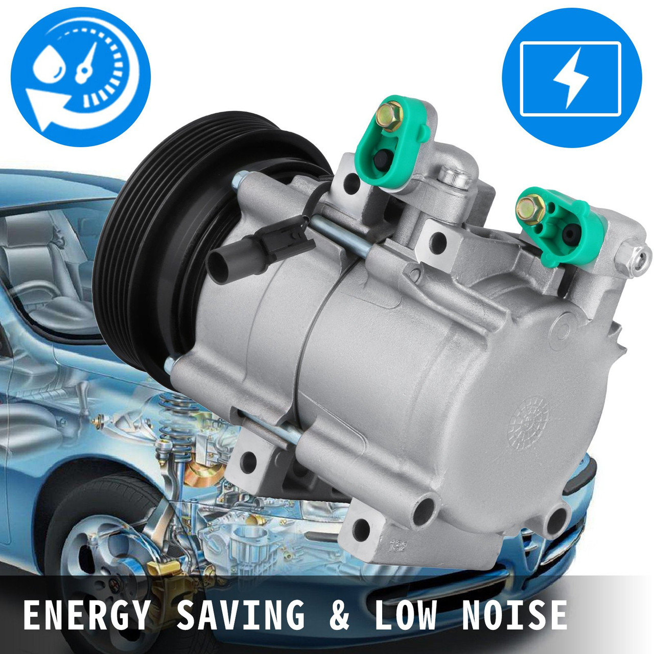 Auto Air Conditioning Parts Automotive Electric A/C Kompressor for