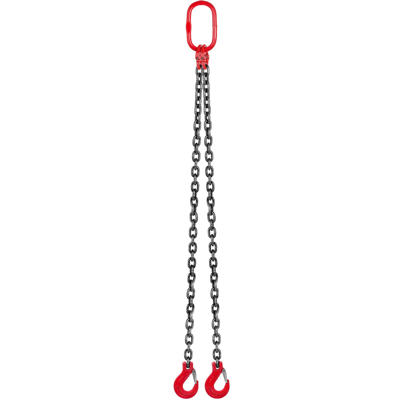 Chain Sling - 5/16" X 5' Double Leg Lifting Chain Powder Coating 3t/6600lbs