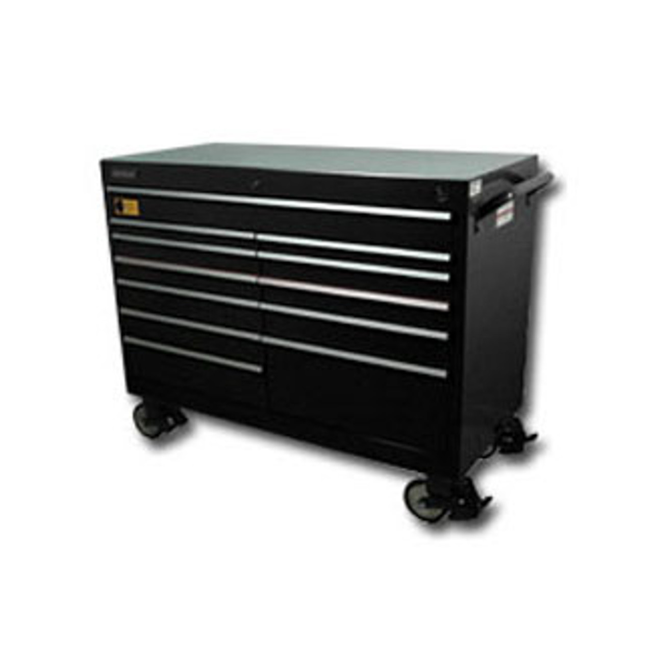 54 in  Wide Super Heavy Duty Cabinet - Black
