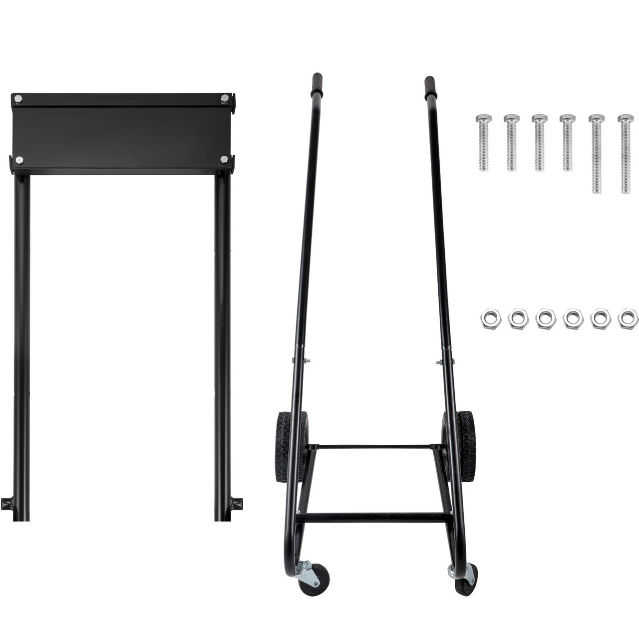 OutBoat Motor Stand, 350 LBS Board Motor Carrier, 160 KG Outboard Engine Stand, Six Wheels Boat Motor Dolly, Heavy Duty Multi Purposed Portable Boat Motor for Motor Repair, Maintenance, Storage