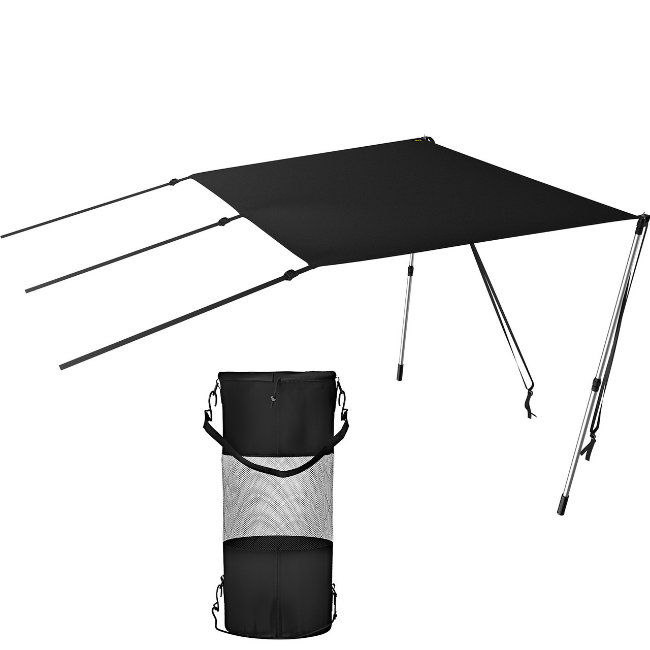 T-top Shade Extension 5'x5' T-top Extension Kit with Telescopic Poles