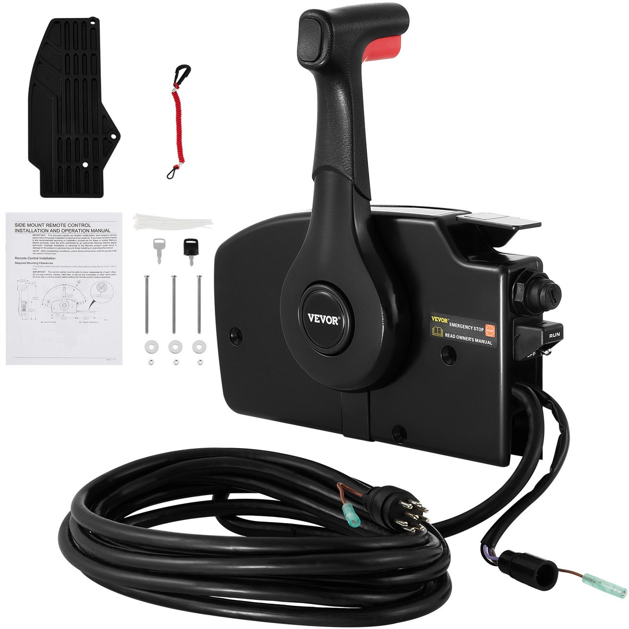 881170A3 Throttle Outboard Remote Control Compatible w