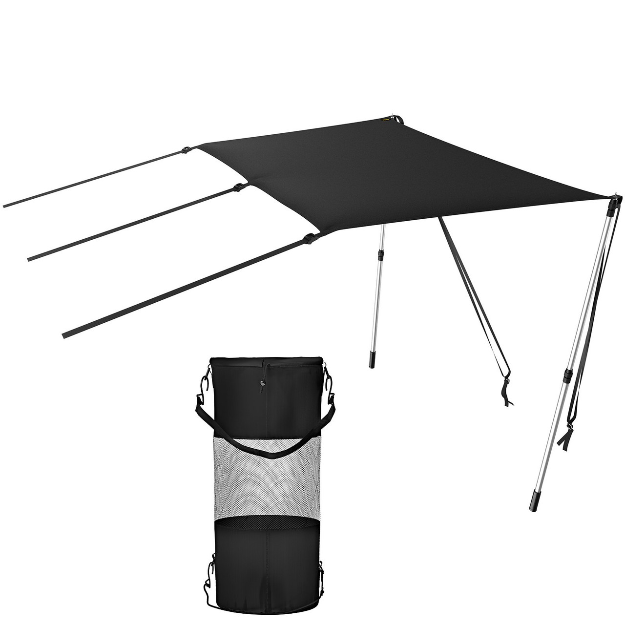T-top Shade Extension 4'x5' T-top Extension Kit with Telescopic Poles
