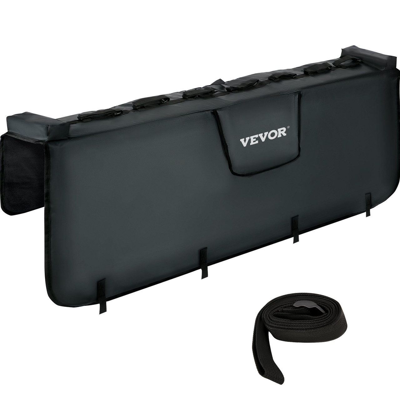 Tailgate Pad for Bikes, Tailgate Protection Cover Carries UP to 7 Mountain Bikes, 63" Bike Pickup Pad for Pickup Truck