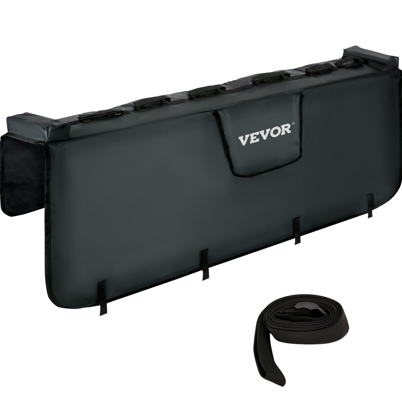 Tailgate Pad for Bikes, Tailgate Protection Cover Carries UP to 6 Mountain Bikes, 63" Bike Pickup Pad for Pickup Truck
