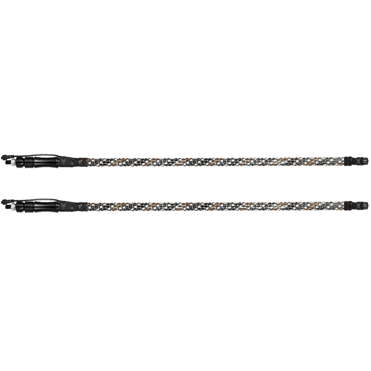 3ft 2pc LED Whip Lights Lighted Whips for UTV Spiral RGB Dancing/Chasing ATV UTV