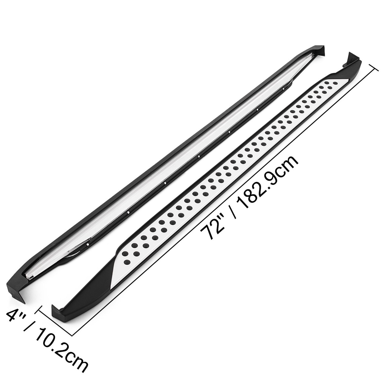 US Stock Side Step for Toyota CHR 2018 Running Board Nerf Bar Aluminum