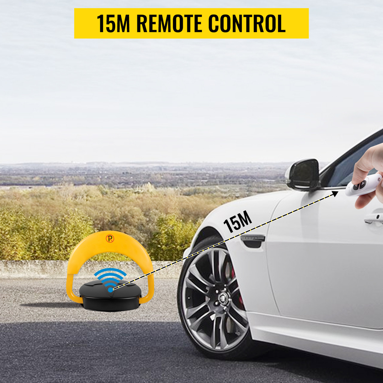 Car Parking Lock Automatic Remote Control Auto Parking Space Saver Lock Barrier