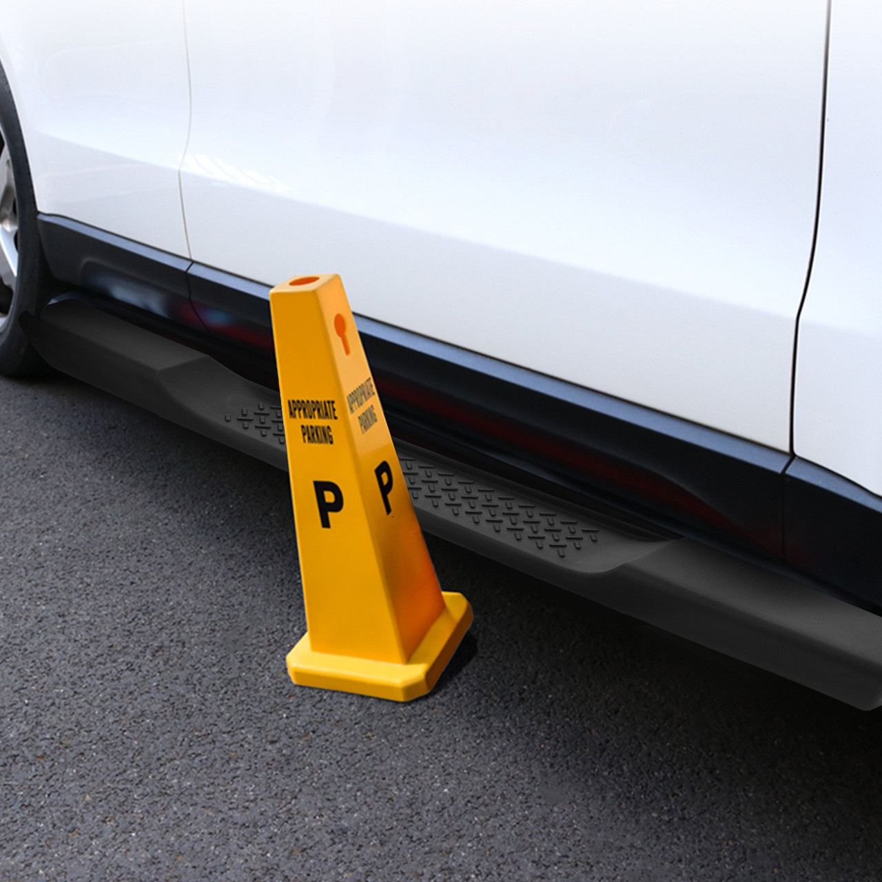 2-Door Black Side Step Nerf Bar Running Board Fit For Jeep Wrangler JK 2006-2018
