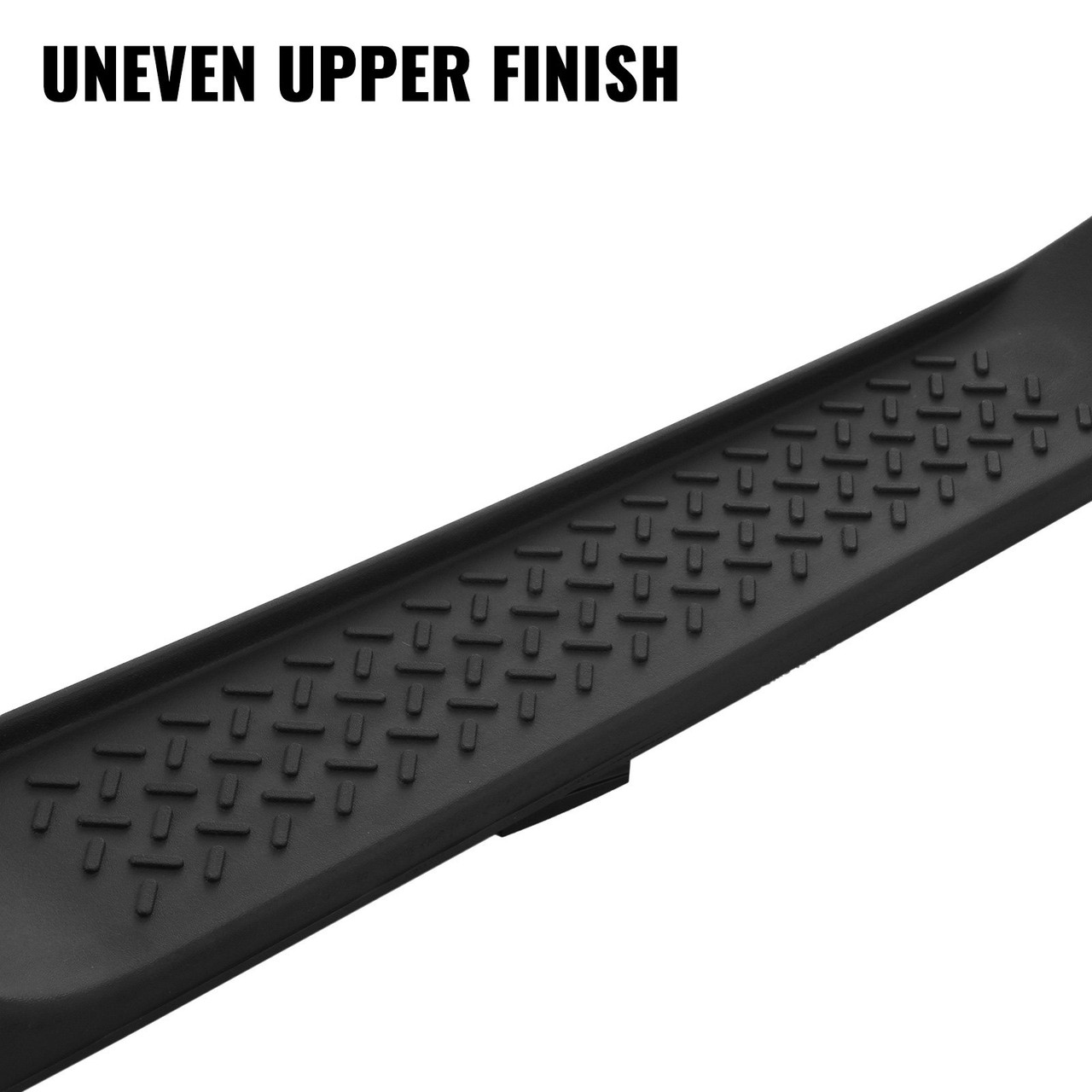 2-Door Black Side Step Nerf Bar Running Board Fit For Jeep Wrangler JK 2006-2018