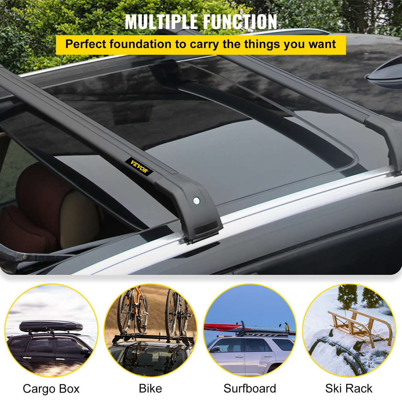 Roof Rack Crossbars Universal Roof Rack for Hyundai Tucson 2016-2022