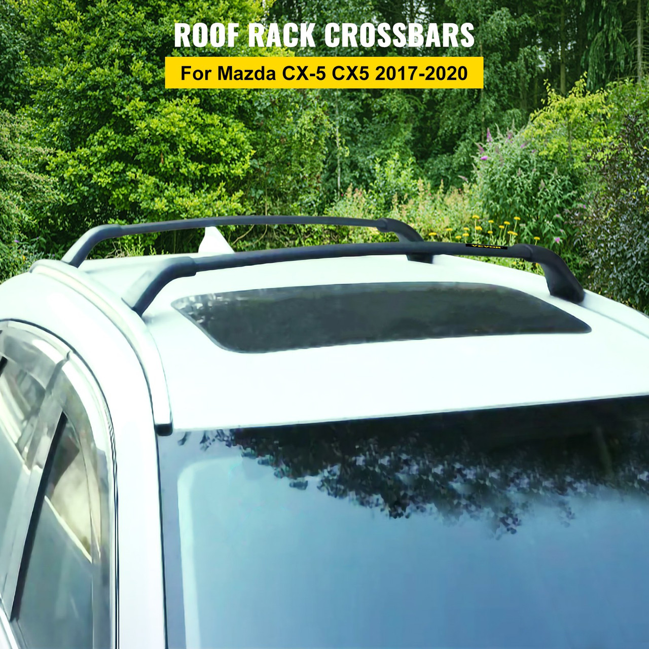 4Pcs Roof Rack Rail Cross Bar Crossbar fit for Mazda CX-5 CX5 2017-2019