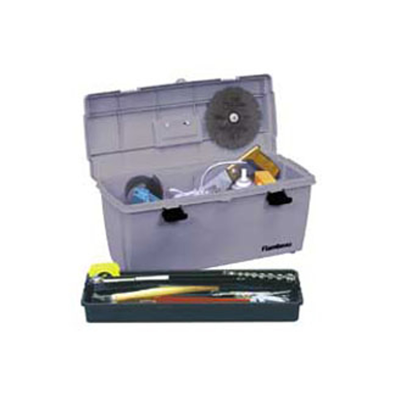 Plastic Tool Box 23 in  x 10-1/2 in  x 11-3/8 in