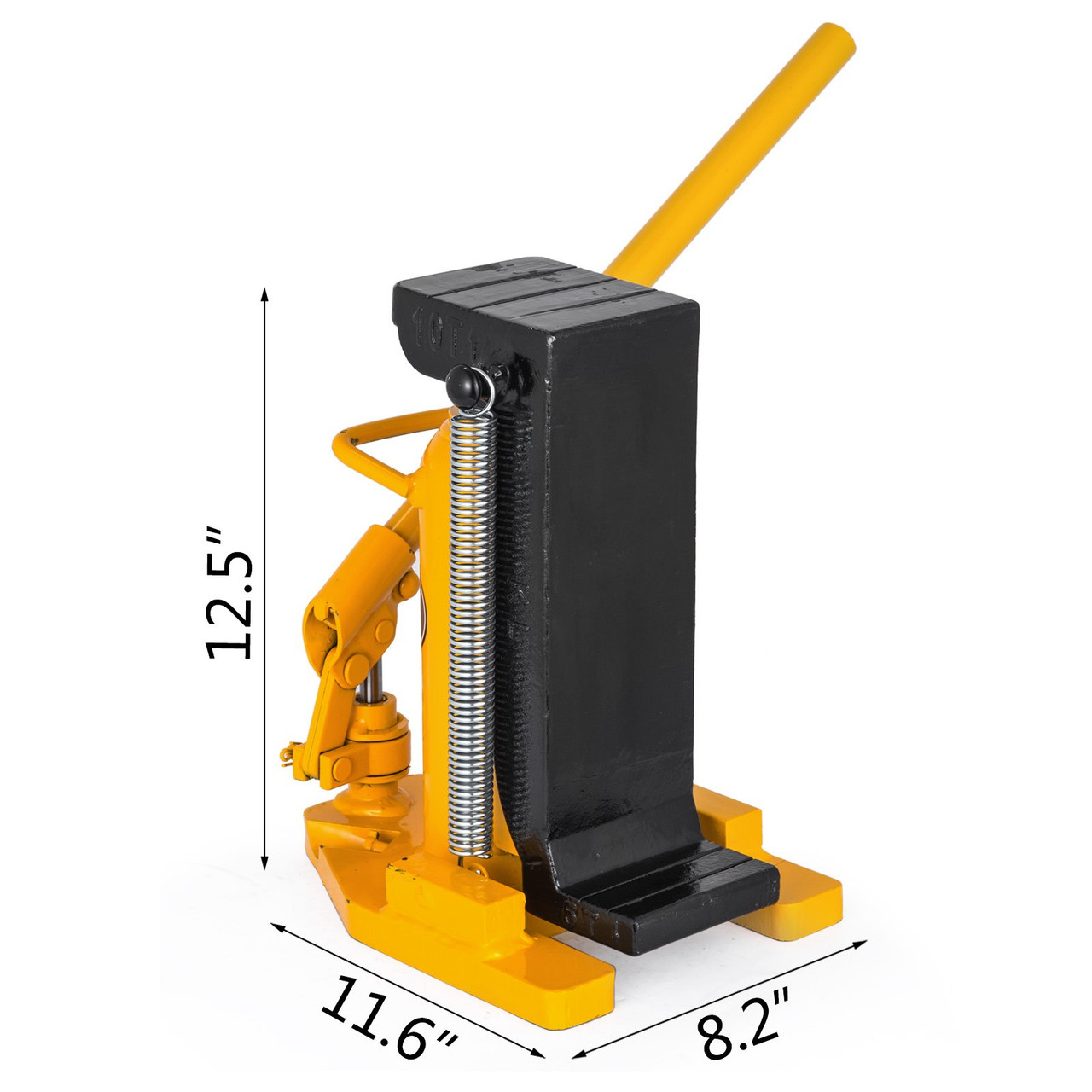 Toe Jack Hydraulic Toe Jack 20 Ton Manual 44092lb Heavy Duty Auto Truck RV Repair Lift Tools