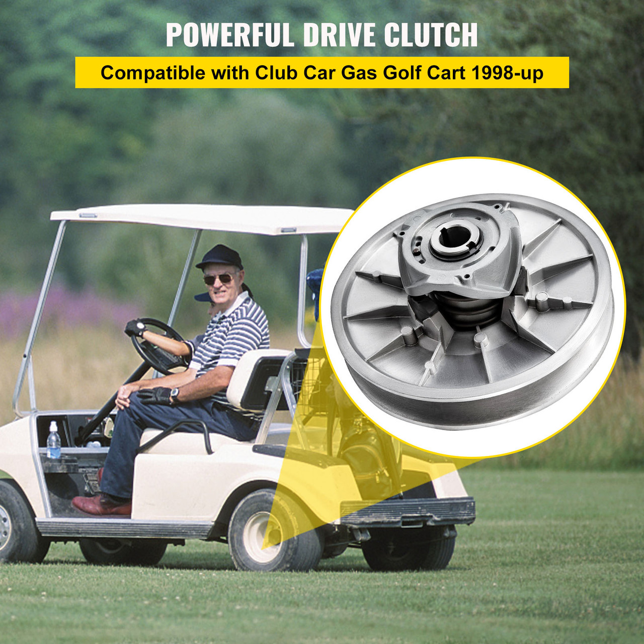 Golf Cart High Torque Driven Clutch for Club Car DS & Precedent