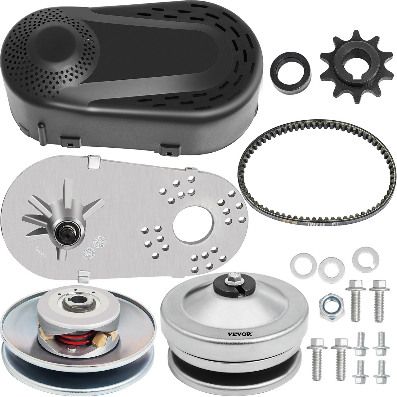 Go Kart Torque Converter Kit CVT Clutch 3/4"  Replaces Comet TAV2 30-75 218353A Manco 10T #40/41 (Comes with 1 Sprocket - 1x 10 Tooth 40/41)