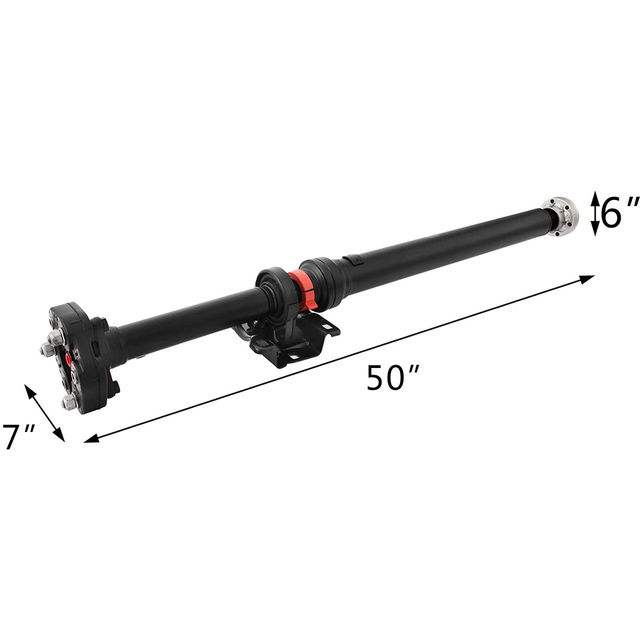 Complete Rear Drive Shaft Assembly fit for Cayenne VW Touareg 2003-2010 Propeller Shaft Rust Protected Rear Driveshaft 7L6521102 and VW