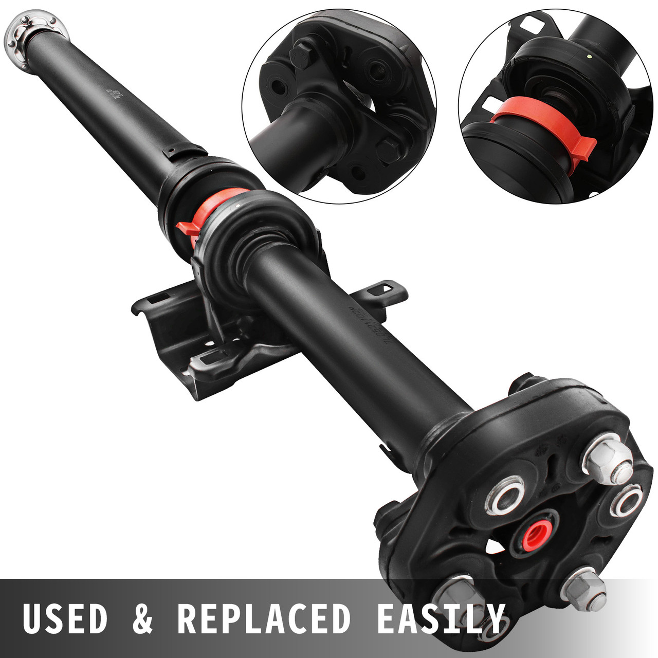 Complete Rear Drive Shaft Assembly fit for Cayenne VW Touareg 2003-2010 Propeller Shaft Rust Protected Rear Driveshaft 7L6521102 and VW