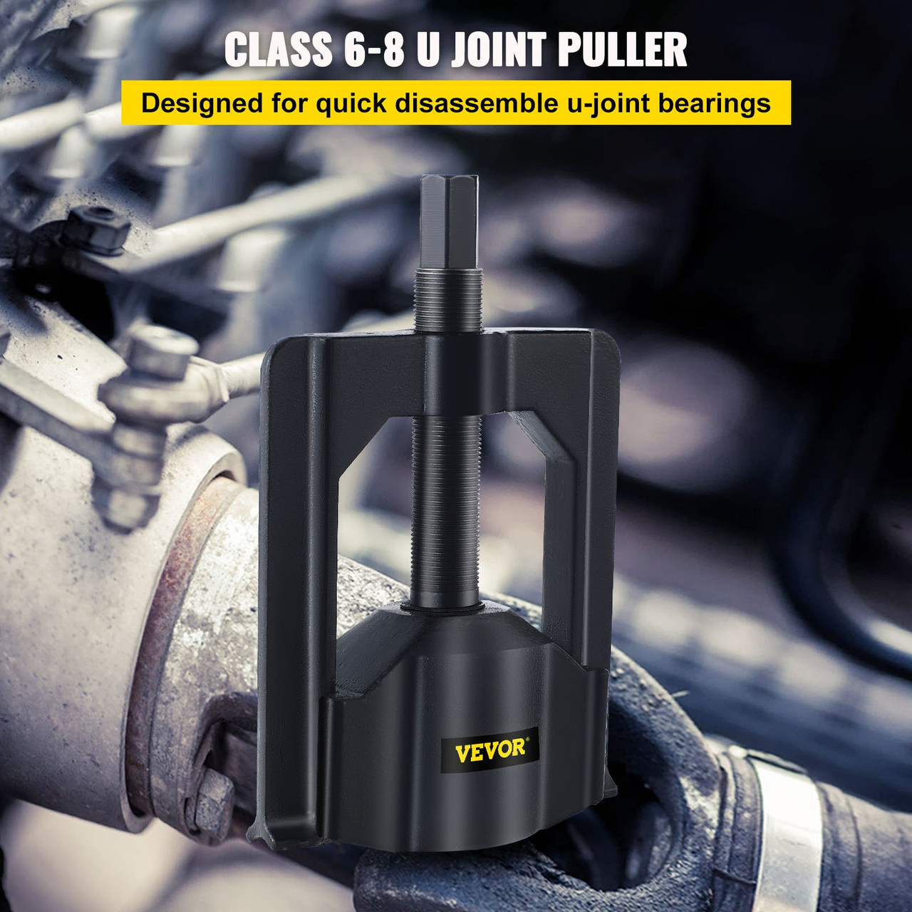 U Joint Puller (Class 6-8) Heavy Duty Universal Joint Puller U Joint Removal Tool w/ 5192 Bearing Cup Installer